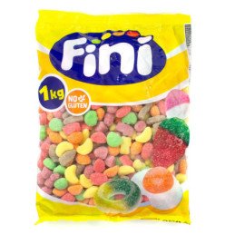Fini Mini Mix Goma Azúcar Pequeño 1 kg envase completo