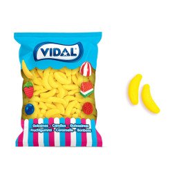 Vidal Banana Azúcar – bolsa de 1 kg