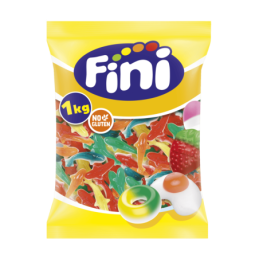 Fini Tiburon Brillo Grande 1 kg bolsa completa