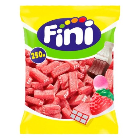 Fini Ladrillos Pica Sabor Fresa 250 unidades bolsa completa