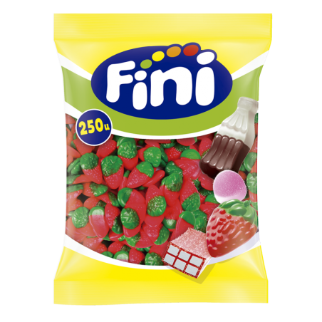 Fini Fresas Salvajes 250 unidades bolsa completa