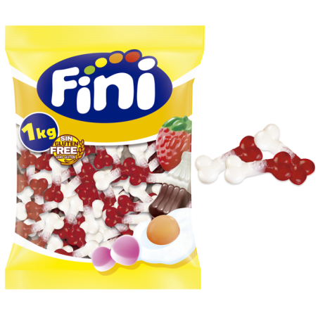 Fini Huesos Con Brillo 1 kg bolsa completa