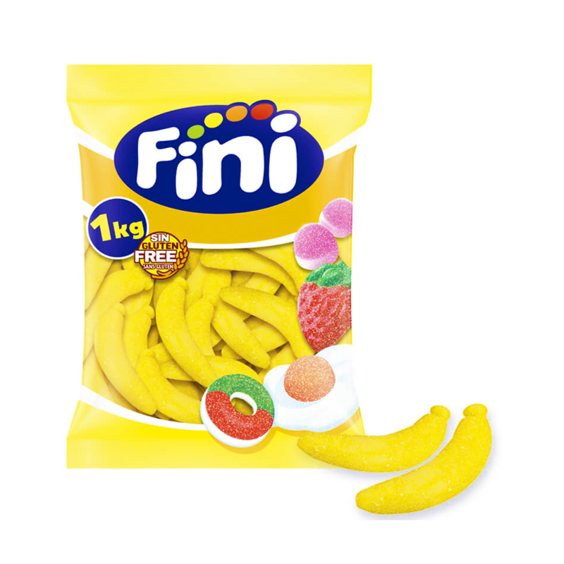 Fini Platanos Grandes 1 kg bolsa completa