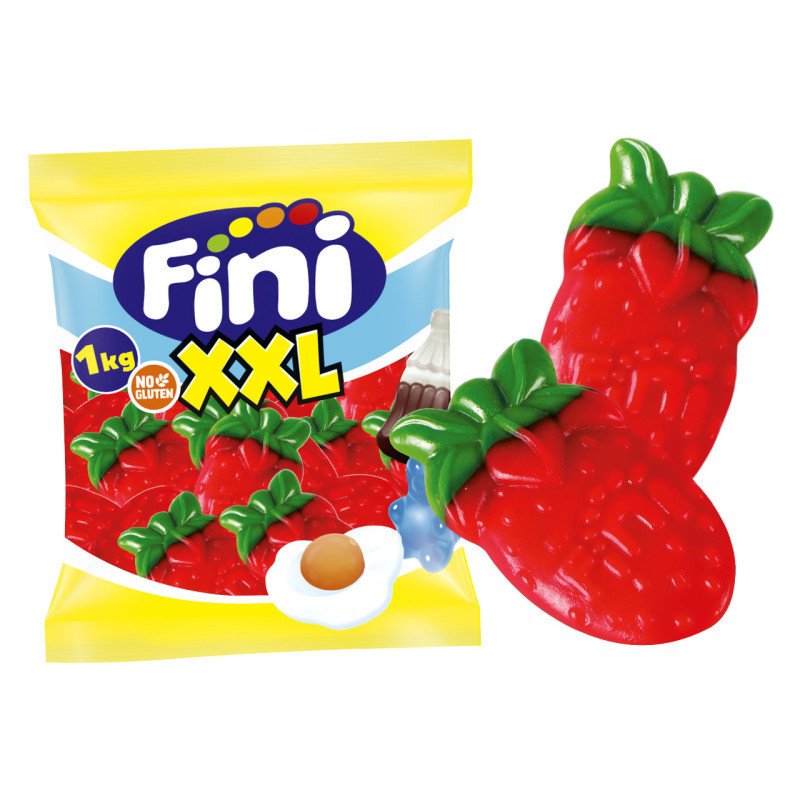 Fini Fresas Salvajes Gigantes 1 kg bolsa completa