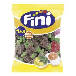 Fini Botella Cola Pequeña 1 kg bolsa completa